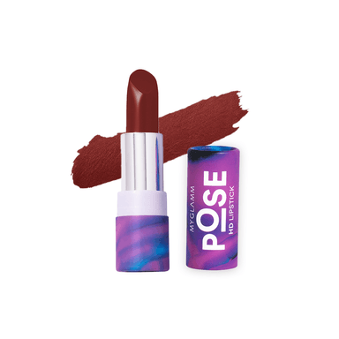 MyGlamm POSE HD Lipstick - Mahogany 4g