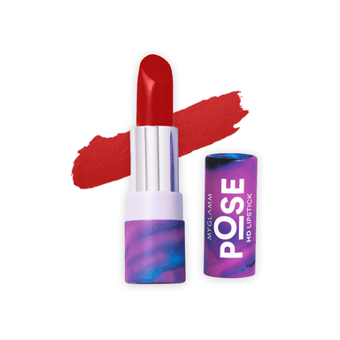 MyGlamm POSE HD Lipstick - Carmine Red 4g