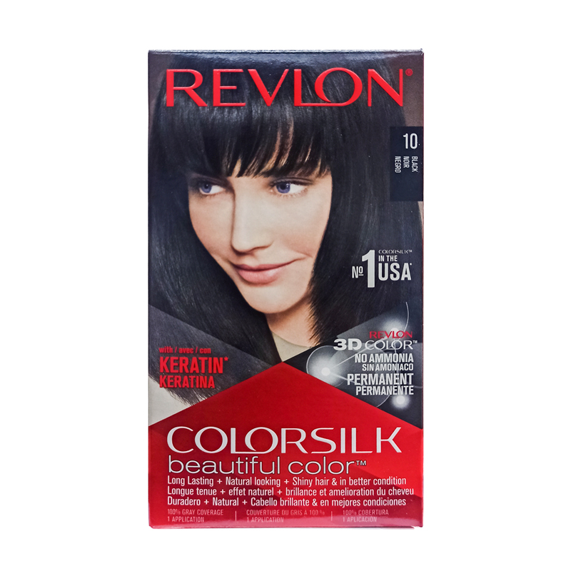 Revlon Colorsilk Hair Color Black 10 (59.1ml)