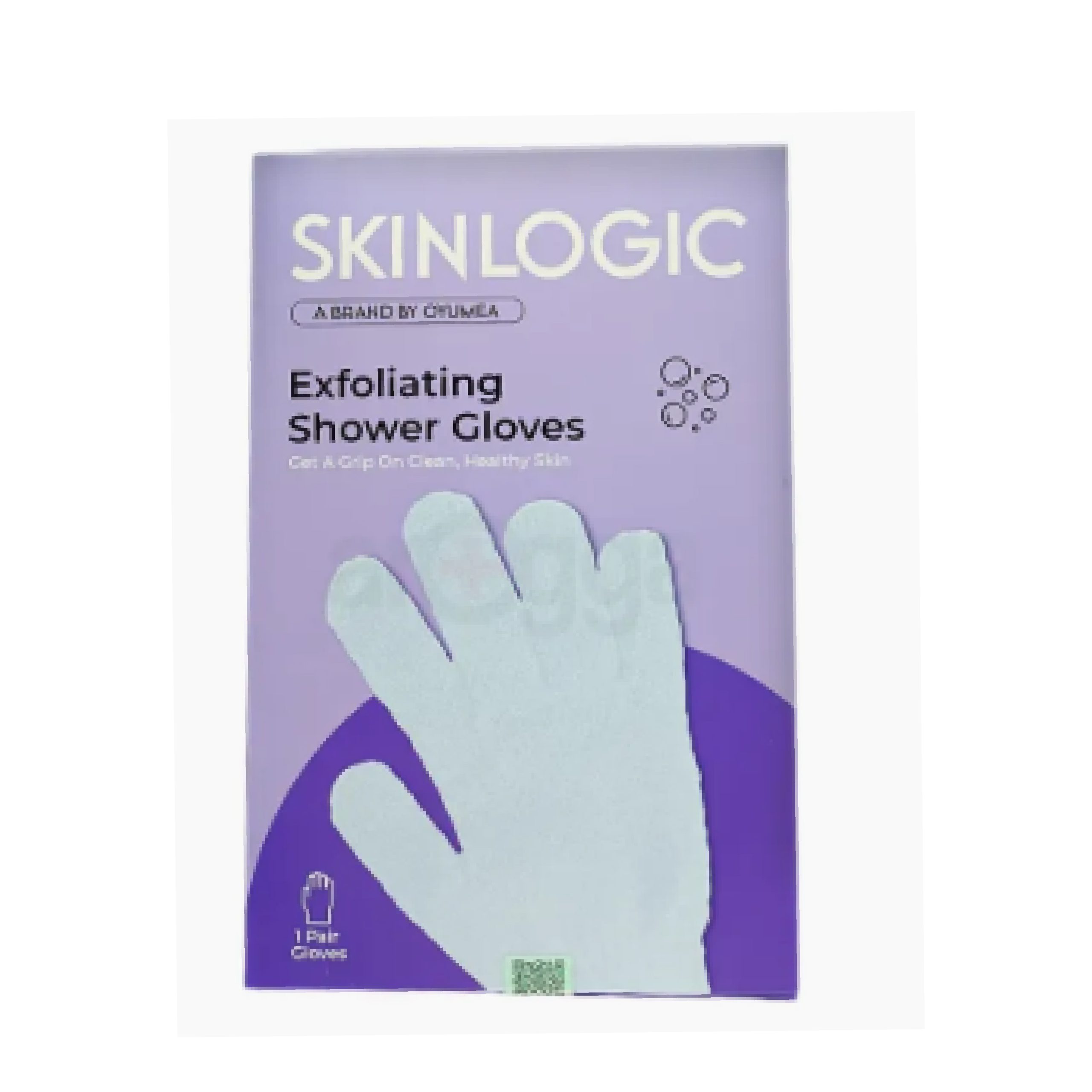 Skinlogic Exfoliating Shower Gloves (Purple)