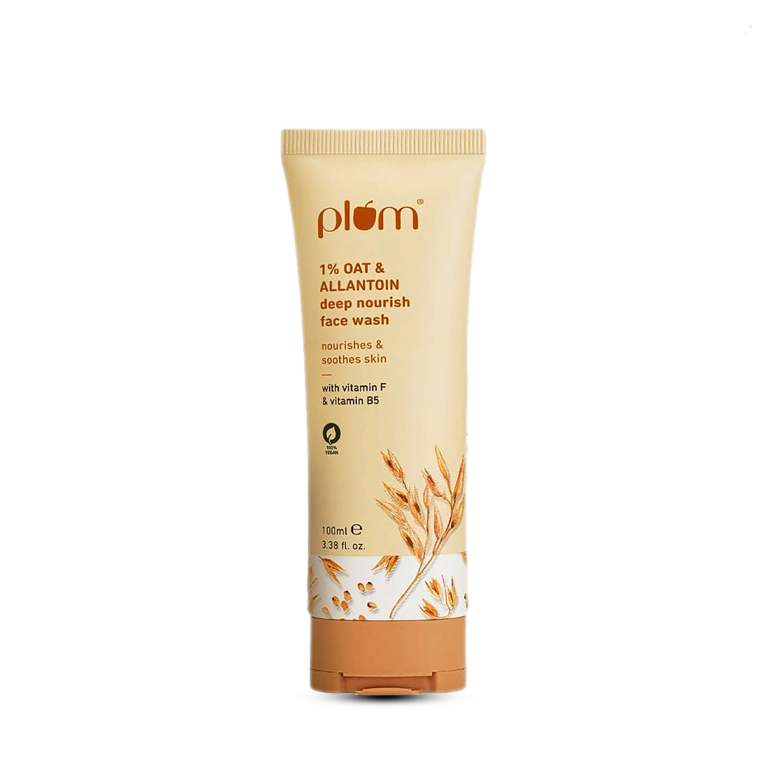 Plum 1% Oat & Allantoin Deep Nourish Facewash 100ml