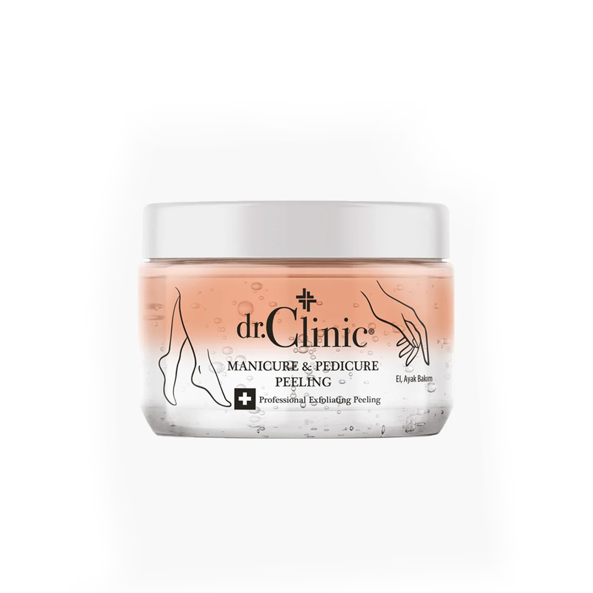 Dr. Clinic Manicure & Pedicure Peeling 300 ml