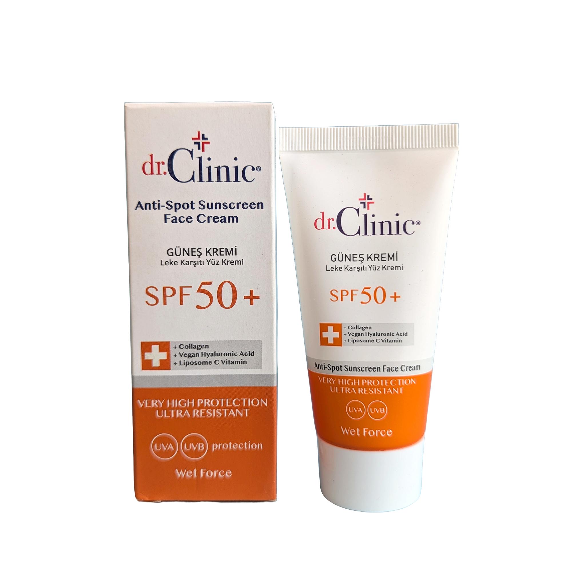 Dr. Clinic Anti Spot Sunscreen Cream SPF 50+ – 50ml