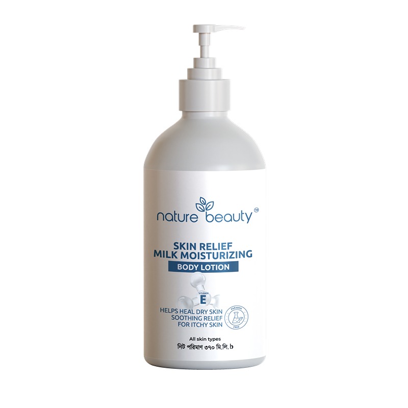 Nature Beauty Skin Relief Milk Moisturizing Body Lotion-370ml
