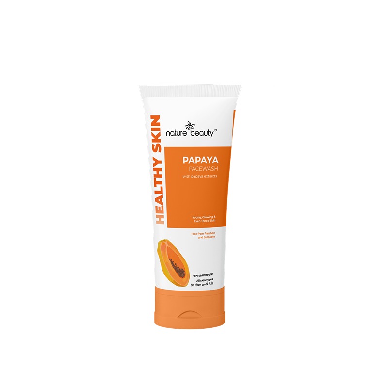 Nature Beauty Papaya Facewash-100ml