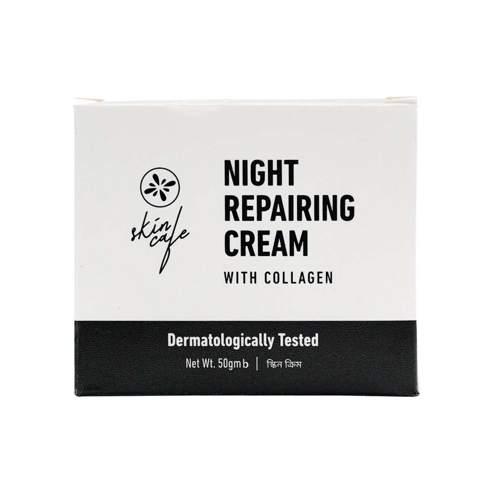 Skin Cafe Night Repairing Cream With Collagen 50gm
