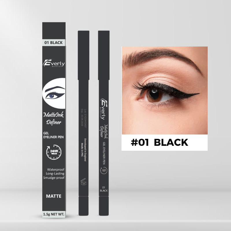Everly Beauties Black Kajal 01