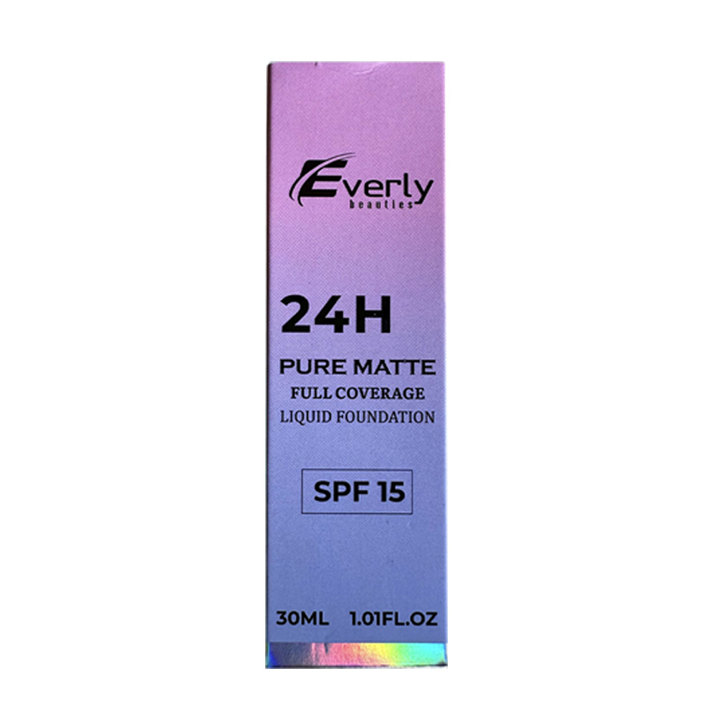 EVERLY BEAUTIES FULL COVERAGE FOUNDATION SPF15 (WARM BEIGE) 30ml