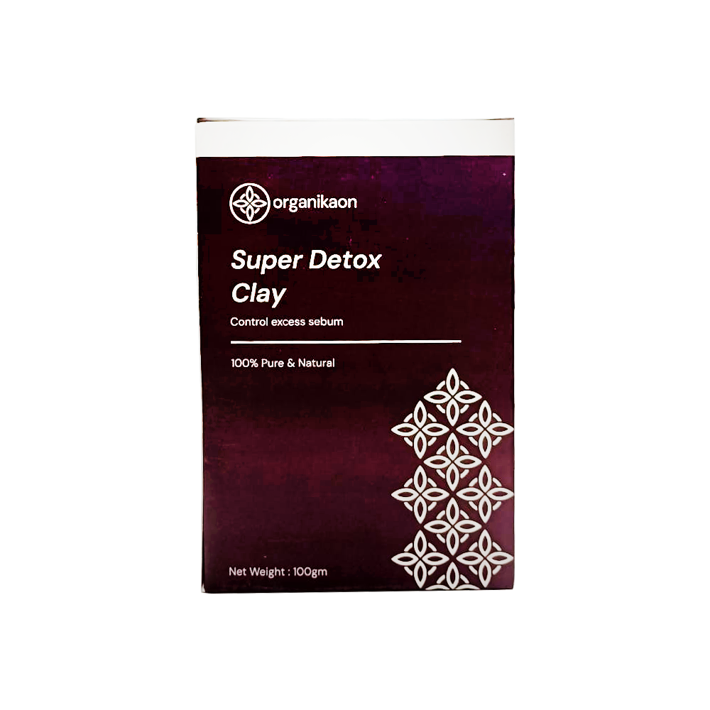 Organikaon Super Detox Clay Face Pack 100gm