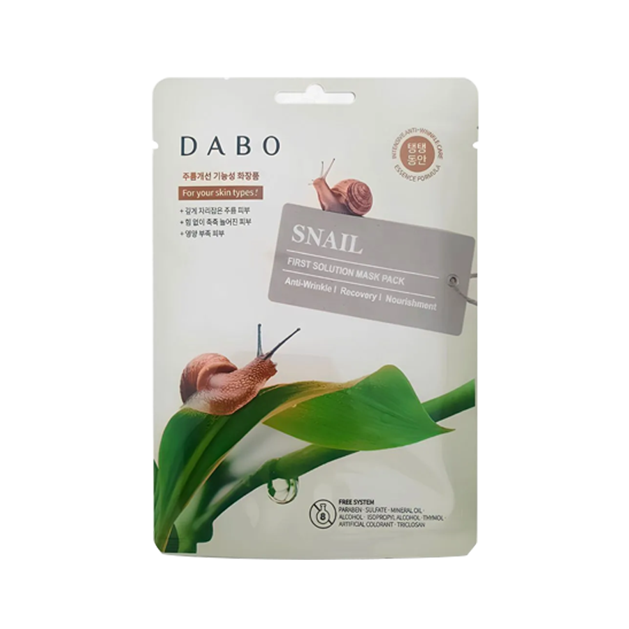 Dabo First Solution Snail Mask Pack 23g