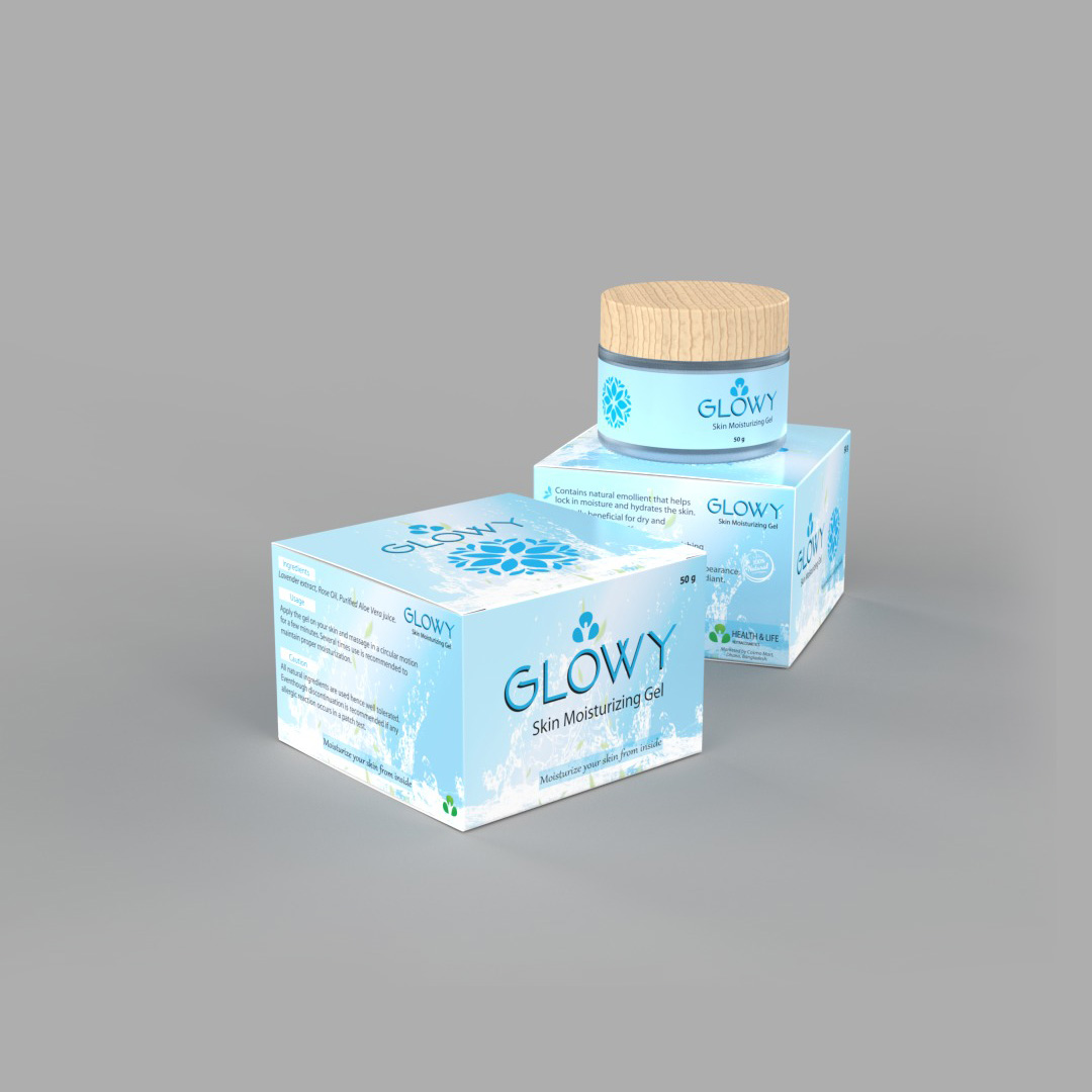 Health &amp; Life Glowy Skin Moisturizing Gel (50g)