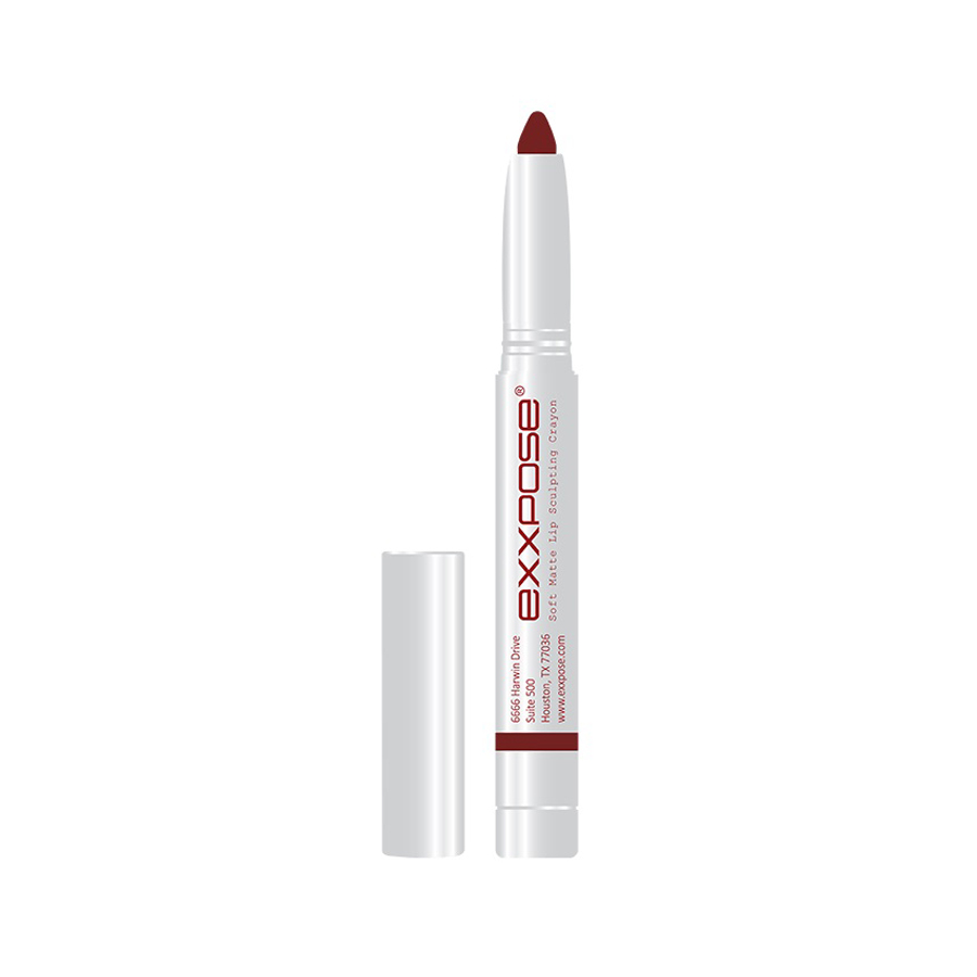 Exxpose Soft Matte Lip Sculpting Crayon Crushed Desire (1.4gm)