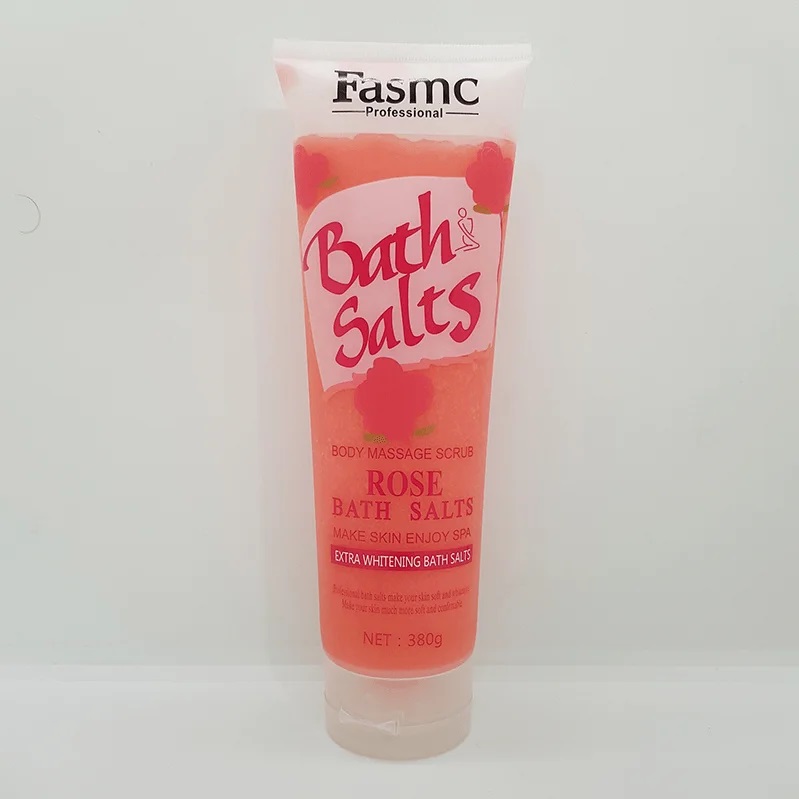 Fasmc Peofessional Bath Salts With Body Massage Scrub (Rose) 380g
