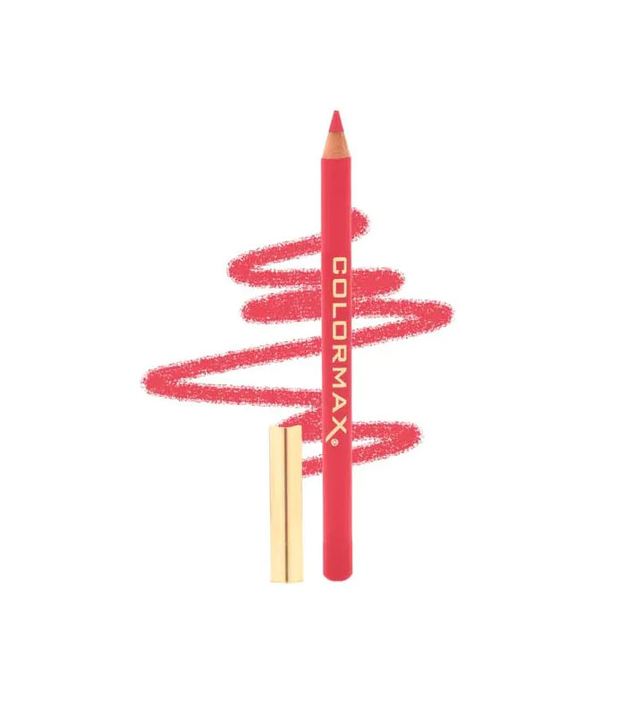Colormax Satin Glide Lip Liner Pencil 10 Red Barries (1.14gm)