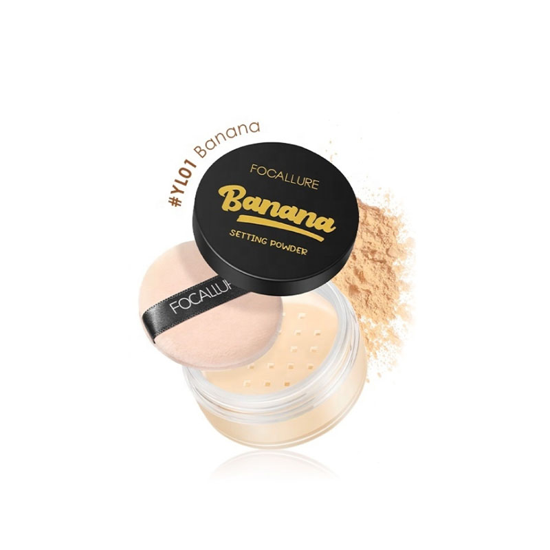 Focallure Matte Setting Loose Powder (7gm) - 01 Banana
