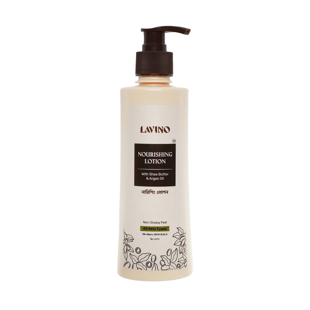 Lavino Nourishing Lotion With Shea Butter &amp; Argan Oil (300ml)