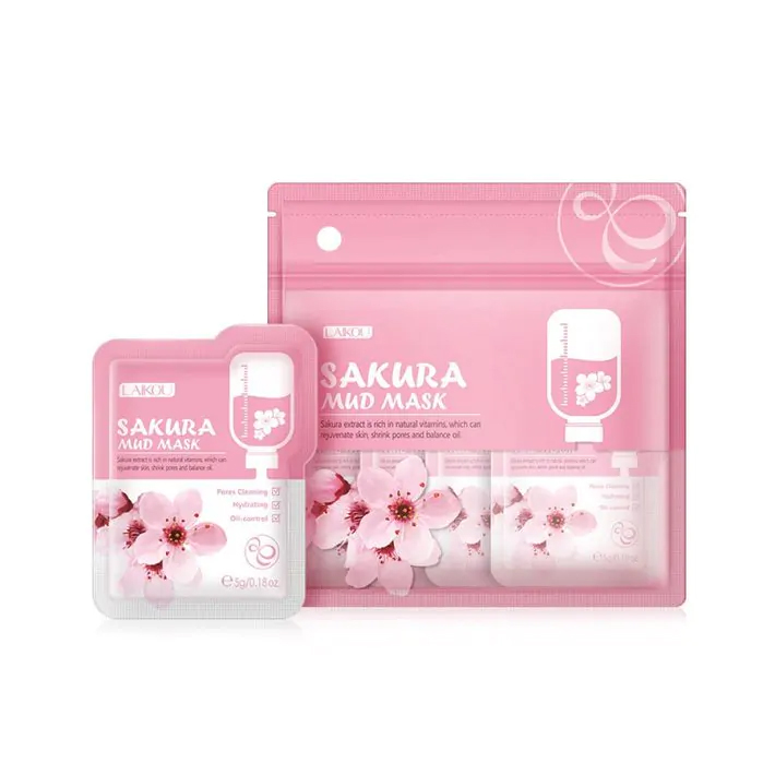 LAIKOU Japan Sakura Mud Mask 1pcs (5g)