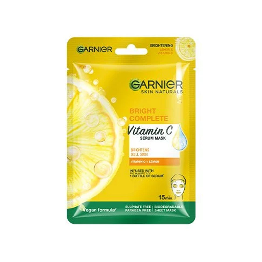 Garnier Bright Complete Serum Sheet Mask 28g