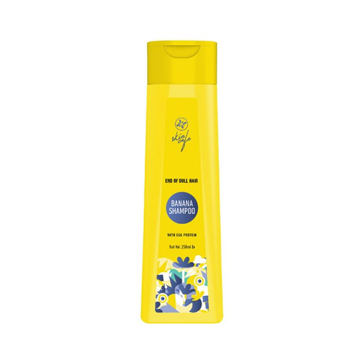 ‍Skin Cafe Banana Shampoo with Egg Protein (250ml)