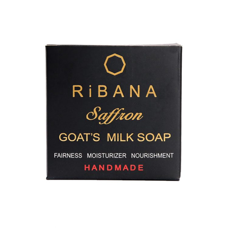 RIBANA Saffron Goats Milk Soap (110gm)