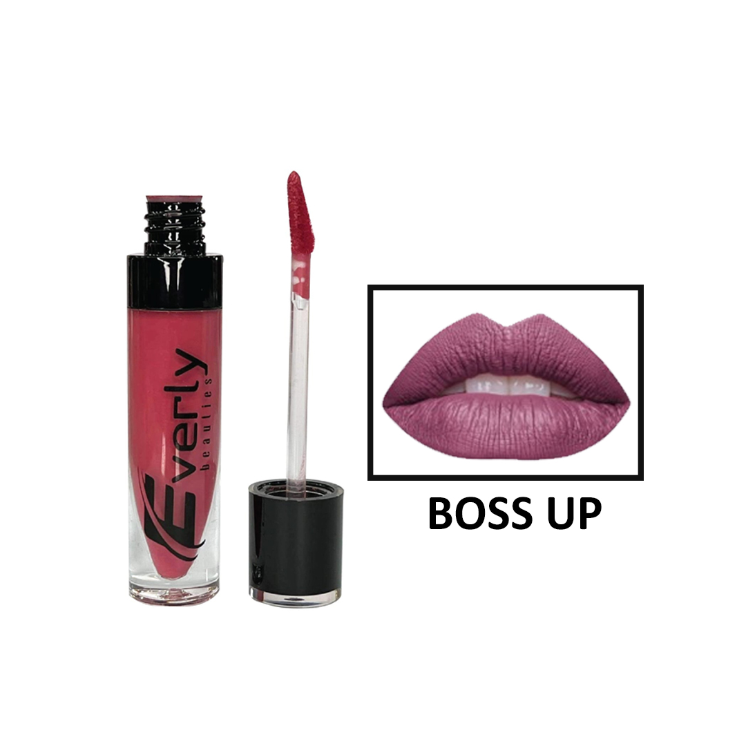 Everly Beauties Waterproof Matte Long Lasting Liquid Lipstick - Boss Up