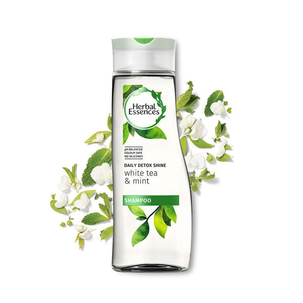 Herbal Essences Daily Detox Shine White Tea &amp; Mint Shampoo (400ml)