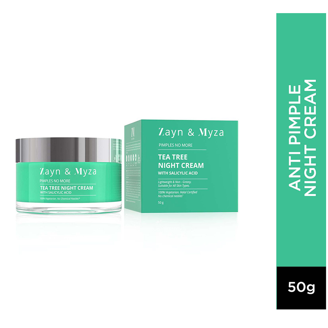 Zayn &amp; Myza Tea Tree Night Cream 50g