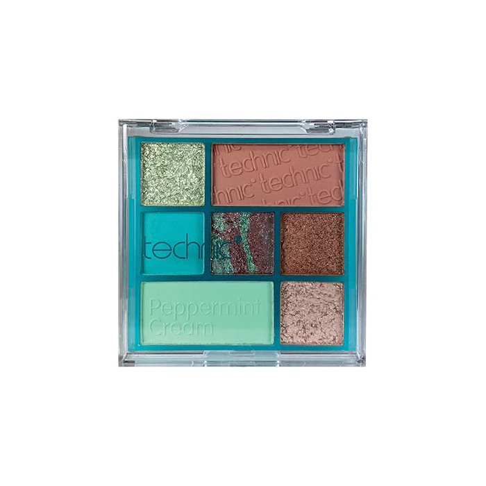 Technic Pressed Pigment Palette Peppermint Cream (10.5gm)