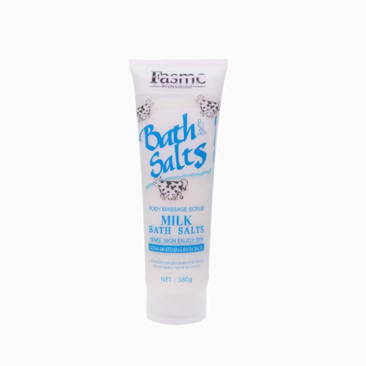 Fasmc Peofessional Bath Salts With Body Massage Scrub (Milk) 380g