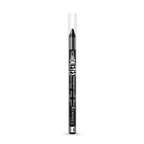 Rimmel Scandaleyes Waterproof Kohl Kajal- 001 Black