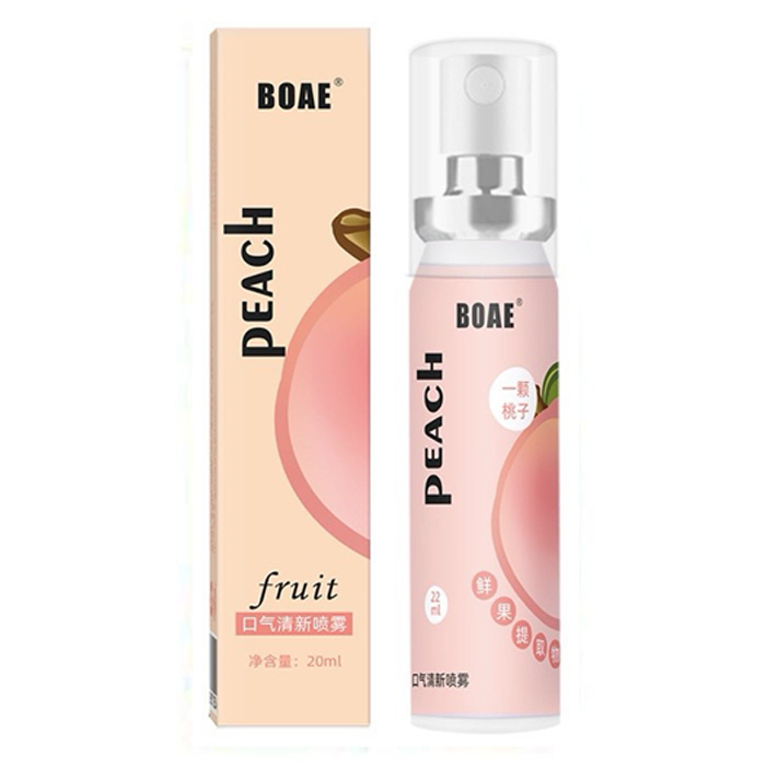 Boae Fresh Breath Spray - Peach 20ml