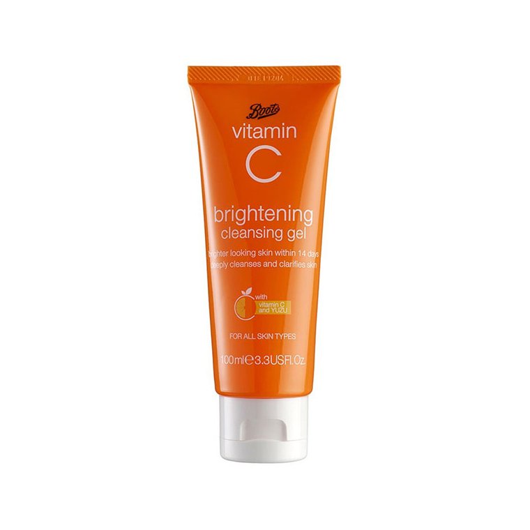 Boots vitamin C brightening cleansing gel 100 ml