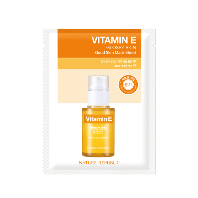Nature Republic Good Skin Vitamin E Mask Sheet