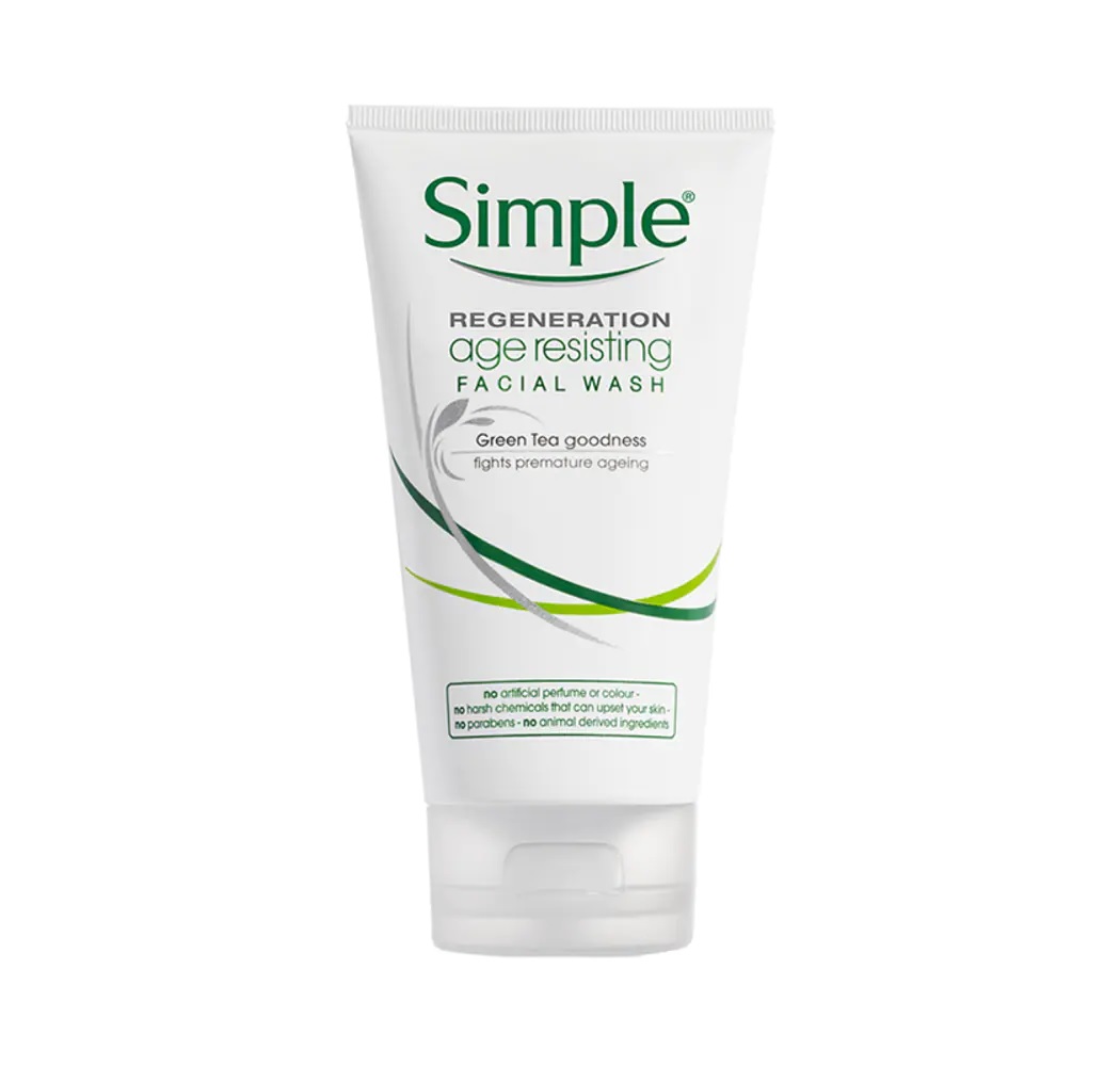 Simple regeneration age resisting facial wash 150ml