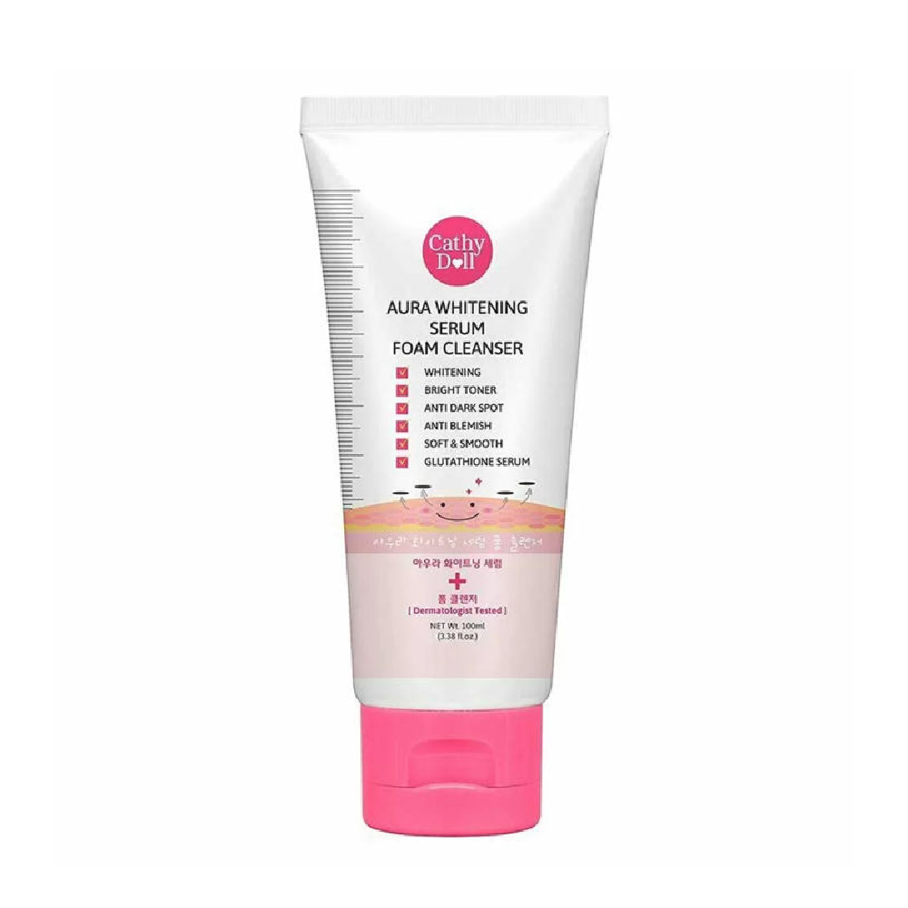 Cathy Doll Aura Serum Foam Cleanser 100ml