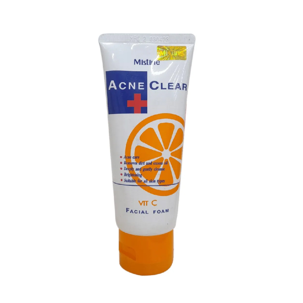 Mistine Vitamin C Acne Clear Face Wash 85g