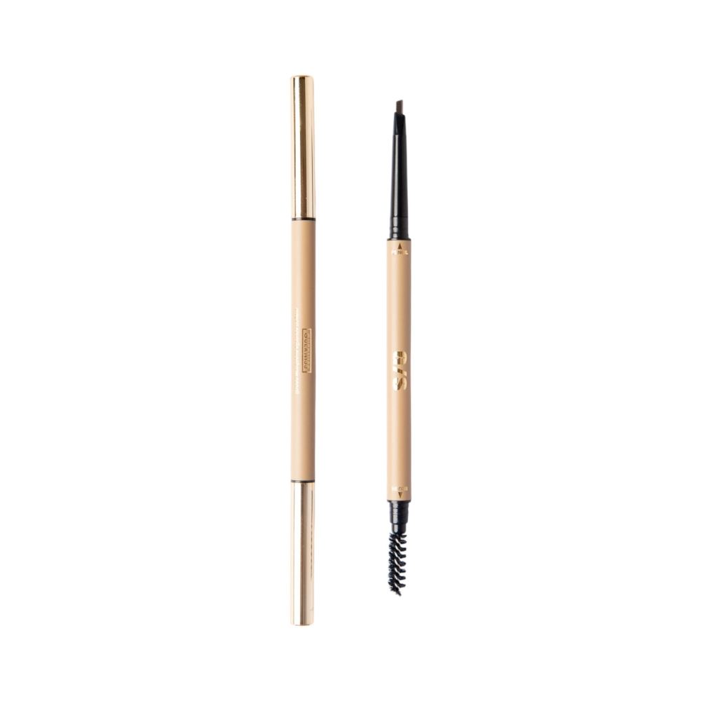 Guerniss Gold series Crayon Sourcils Eyebrow Pencil - G012-Grey Black (1gm)
