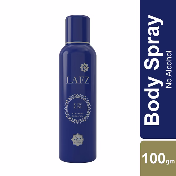 Lafz Rhuz Khos Alcohol Free Body Spray 100gm