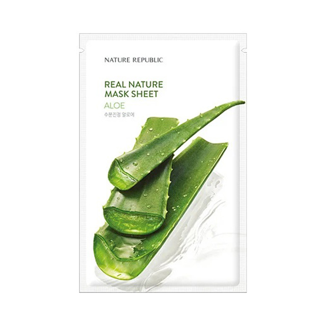 NATURE REPUBLIC REAL NATURE ALOE MASK SHEET