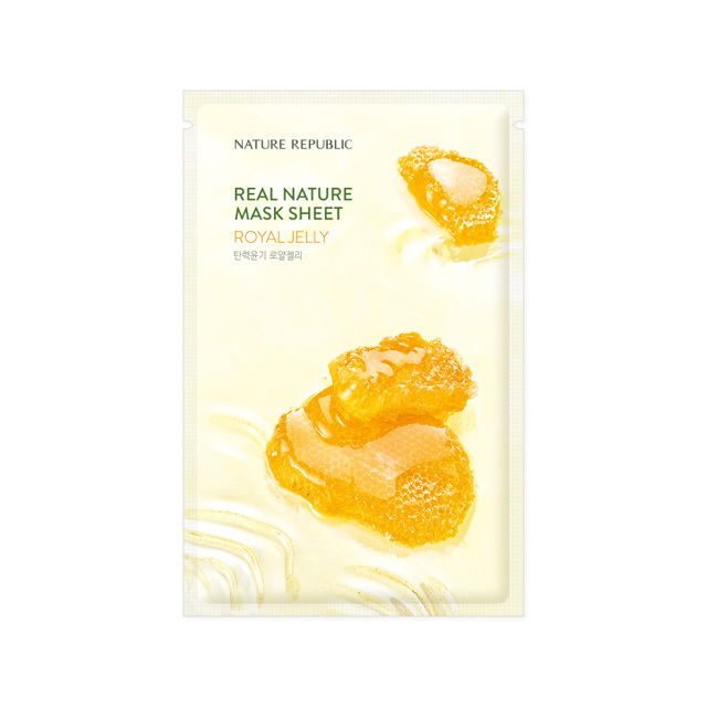 NATURE REPUBLIC REAL NATURE ROYAL JELLY MASK SHEET