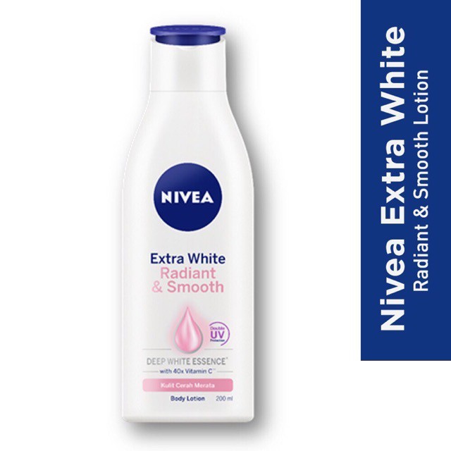 Nivea Extra White Radiant & Smooth Body Lotion 200 ml